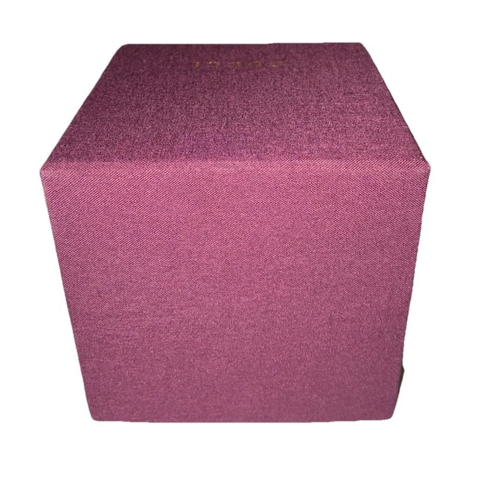 Gucci Gift Box Purple Fabric Green Interior Jewelry 4.7x4.7